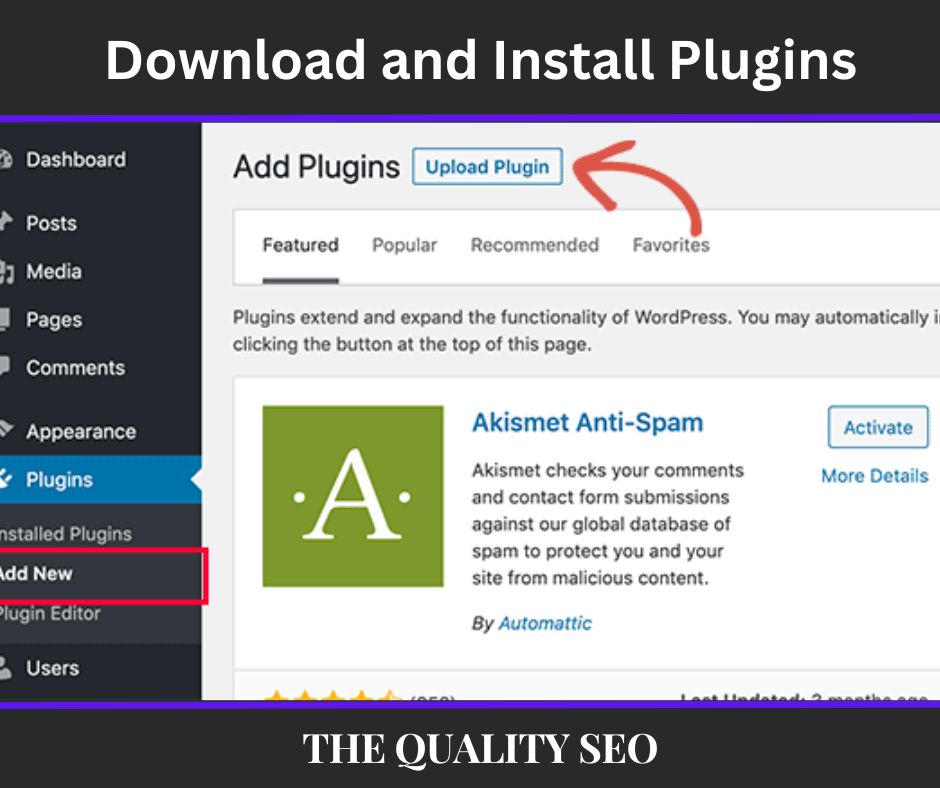 Download and Install Plugins
