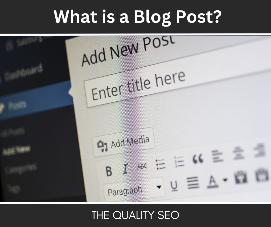 What is a Blog Post?