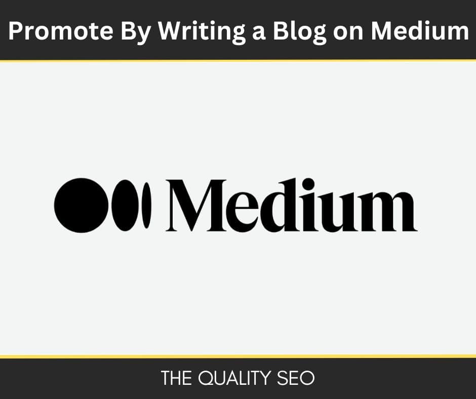 Promote the Website by Writing a Blog on Medium