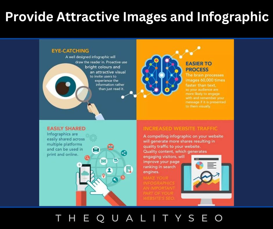 Provide Attractive Images and Infographic