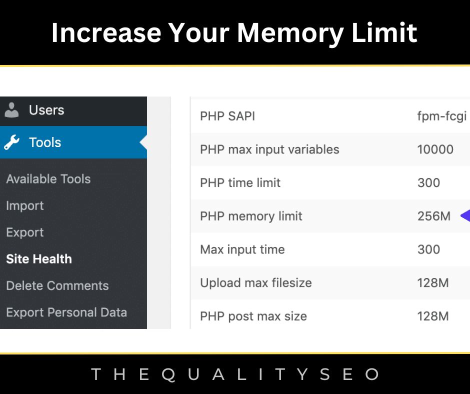 Increase Your Memory Limit