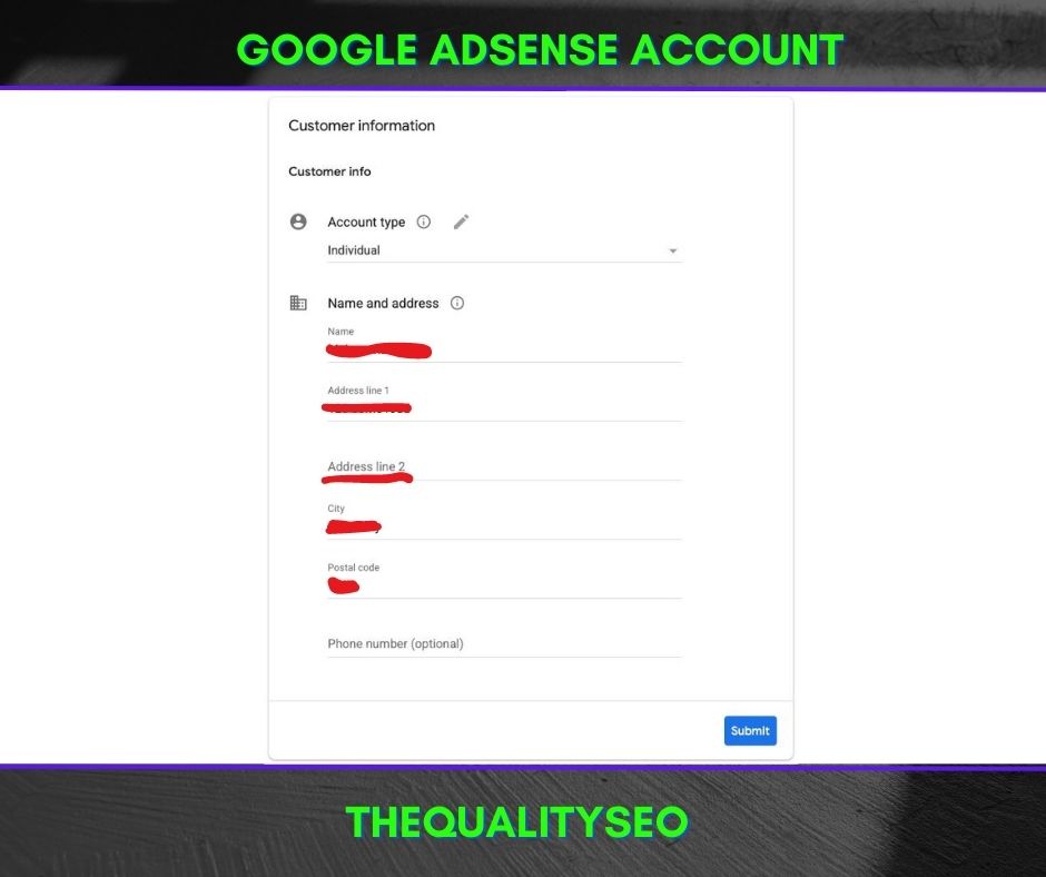 How to Create Google Adsense Account
