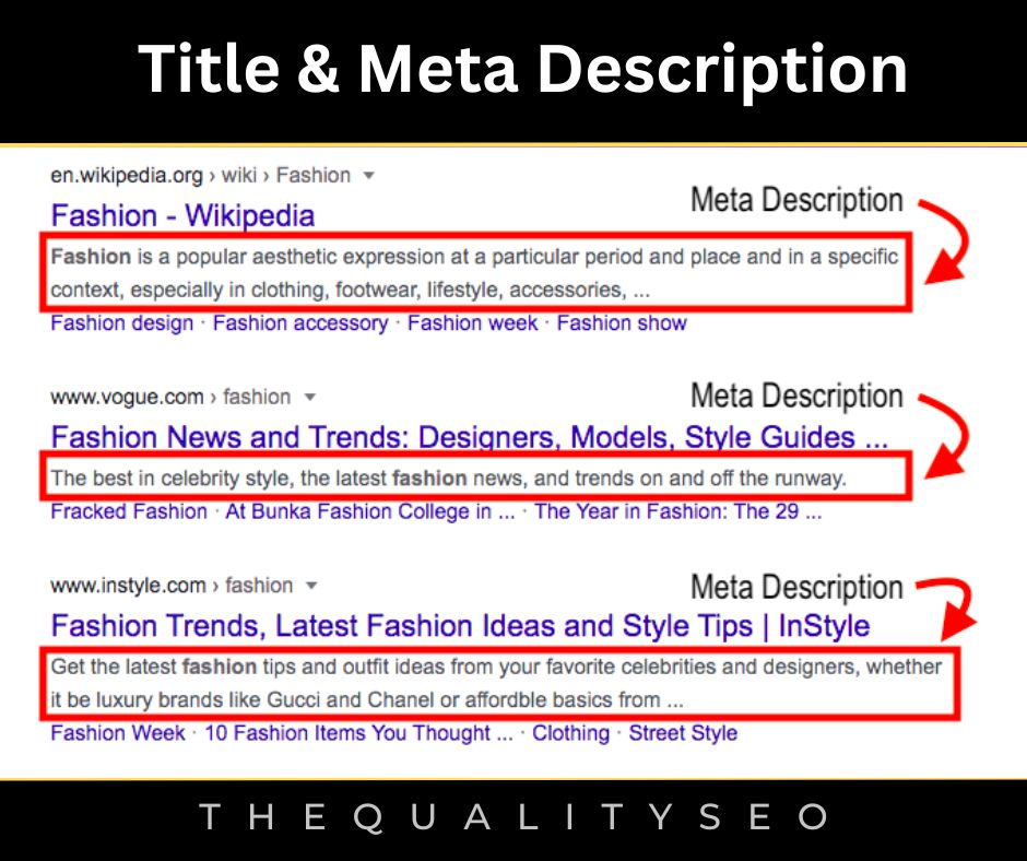 Title & Meta Description
