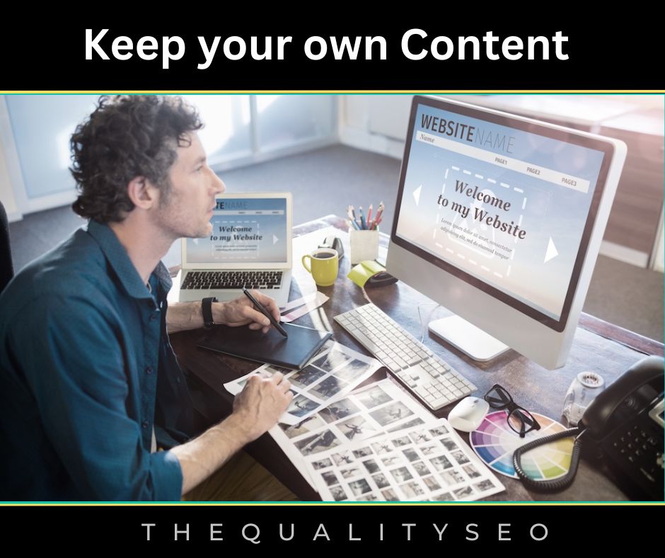 Keep your own content