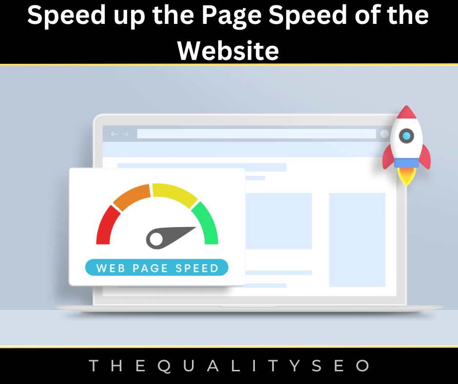 Speed ​​up the Page Speed of the Website
