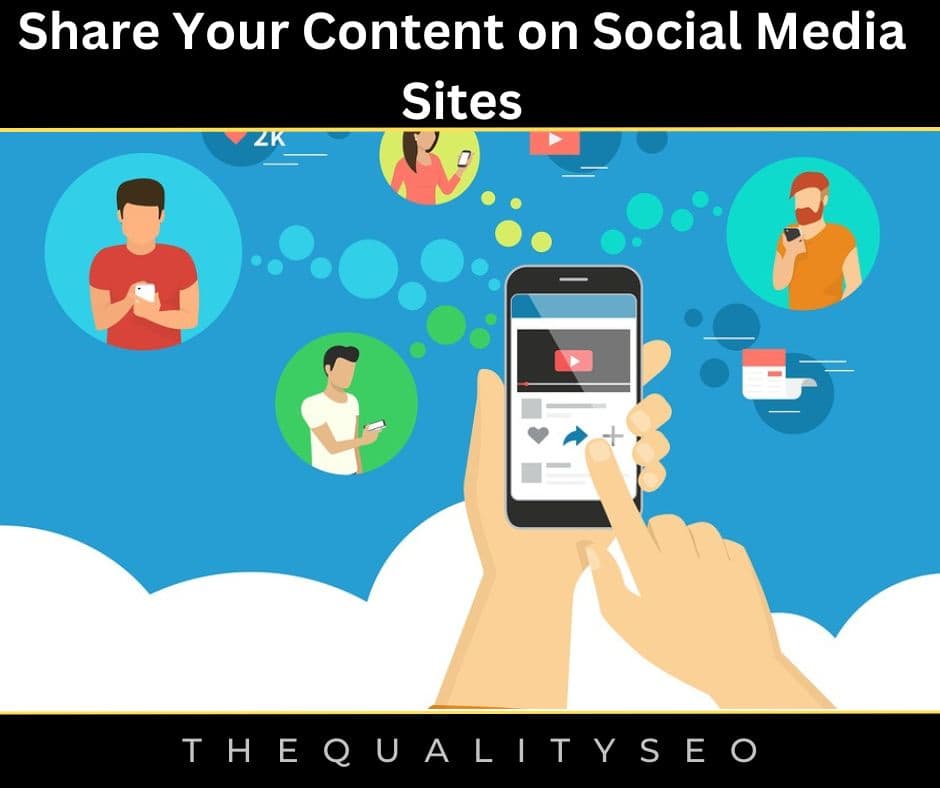 Share Your Content on Social Media Sites