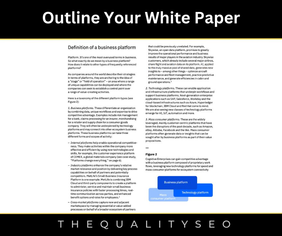 Outline Your White Paper