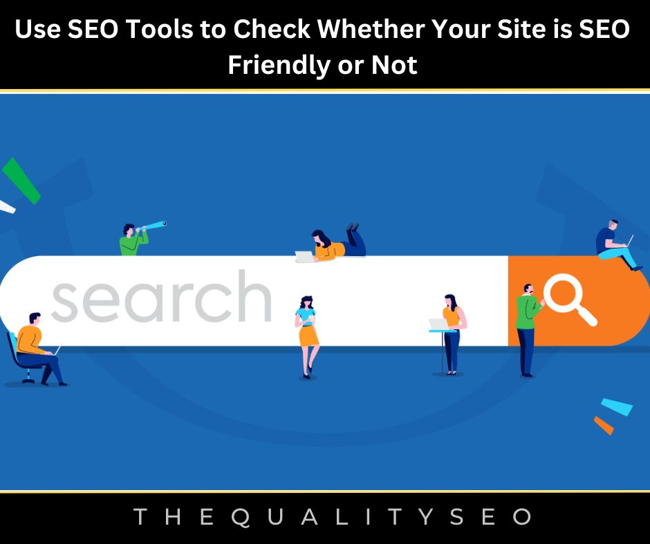 Use SEO Tools to Check Whether Your Site  is SEO Friendly or Not
