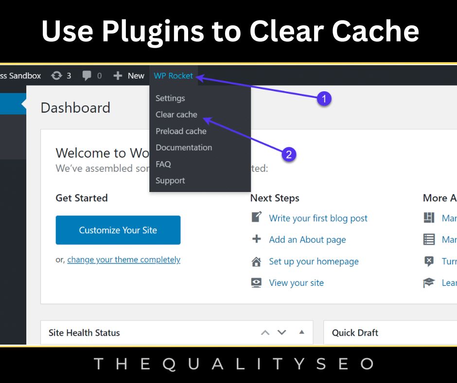 Use Plugins to Clear Cache